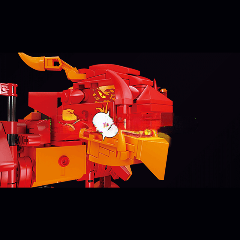 ActionFigureNow 13148 STEM Remote-Controlled Fire Dragon Building Kit - 485 Pieces ActionFigureNow 13148 STEM Remote-Controlled Fire Dragon Building Kit - 485 Pieces