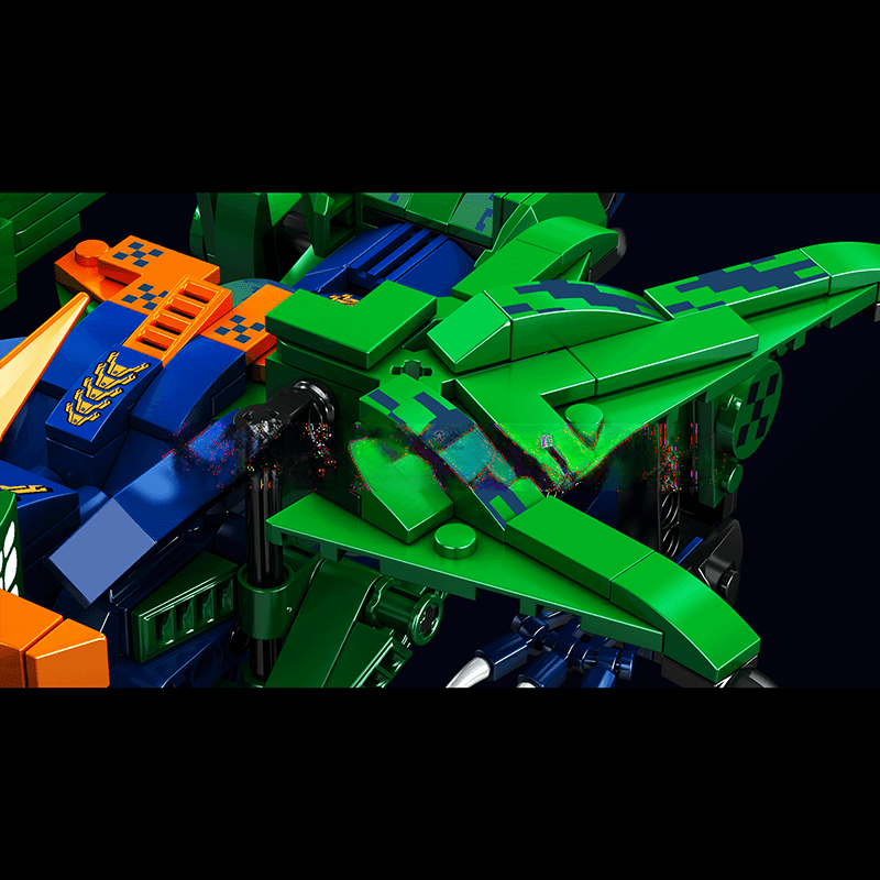 ActionFigureNow 13149 STEM Building Set: Remote Control Forest Guardian Dragon Model | 433 Pieces ActionFigureNow 13149 STEM Building Set: Remote Control Forest Guardian Dragon Model | 433 Pieces