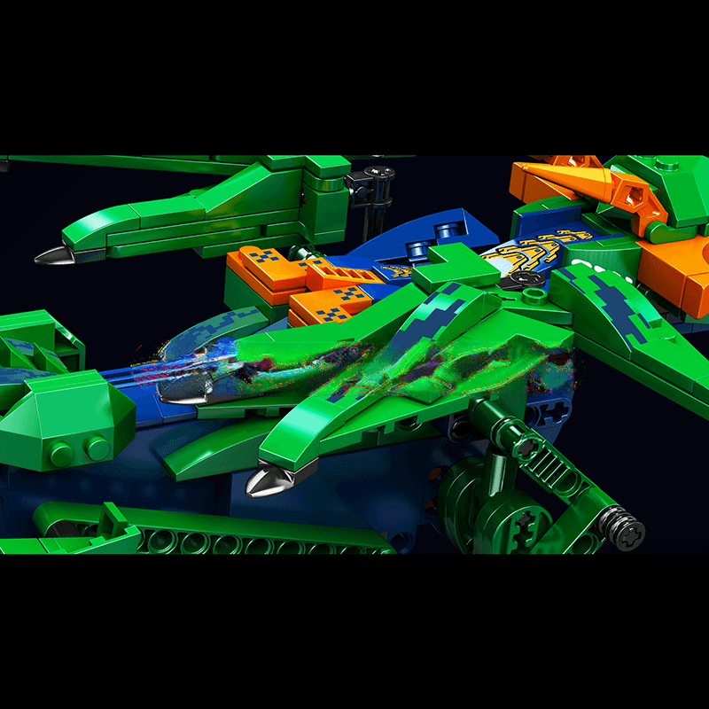 ActionFigureNow 13149 STEM Building Set: Remote Control Forest Guardian Dragon Model | 433 Pieces ActionFigureNow 13149 STEM Building Set: Remote Control Forest Guardian Dragon Model | 433 Pieces