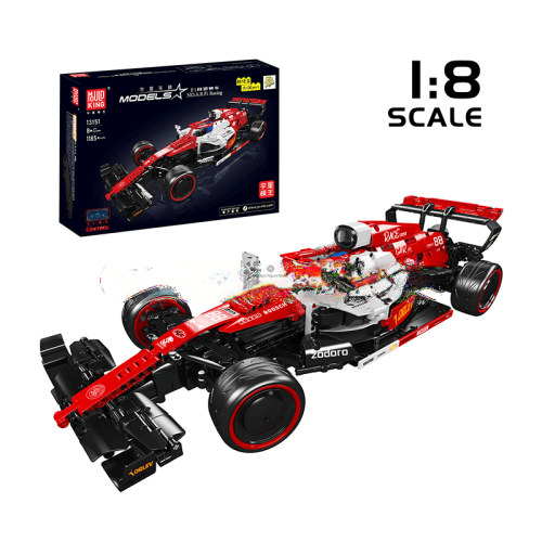 Remote Control F1 Racing Car Construction Set by ActionFigureNow - Model 13151, 1185 Pieces