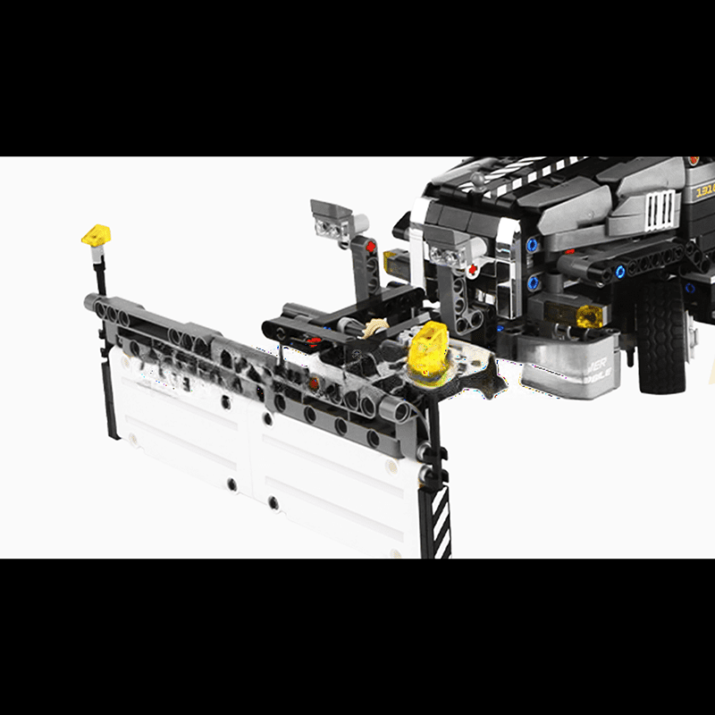 Snowplow Construction Truck Building Kit by ActionFigureNow - 1694 Pieces Snowplow Construction Truck Building Kit by ActionFigureNow - 1694 Pieces