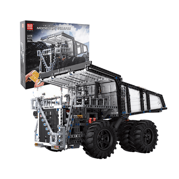 ActionFigureNow 13170 Remote-Controlled Mining Dump Truck Buildable Model - 2044 PCS