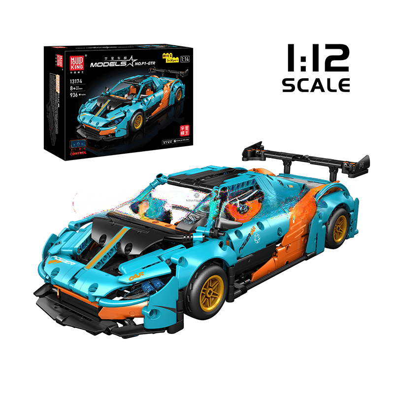 ActionFigureNow 13174 P1 GTR Hypercar Building Kit | 936 Pieces ActionFigureNow 13174 P1 GTR Hypercar Building Kit | 936 Pieces