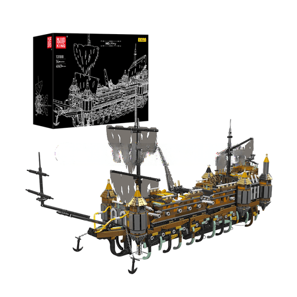 Mary Pirate Ship Model Kit - 4,147 Pieces by ActionFigureNow 13188