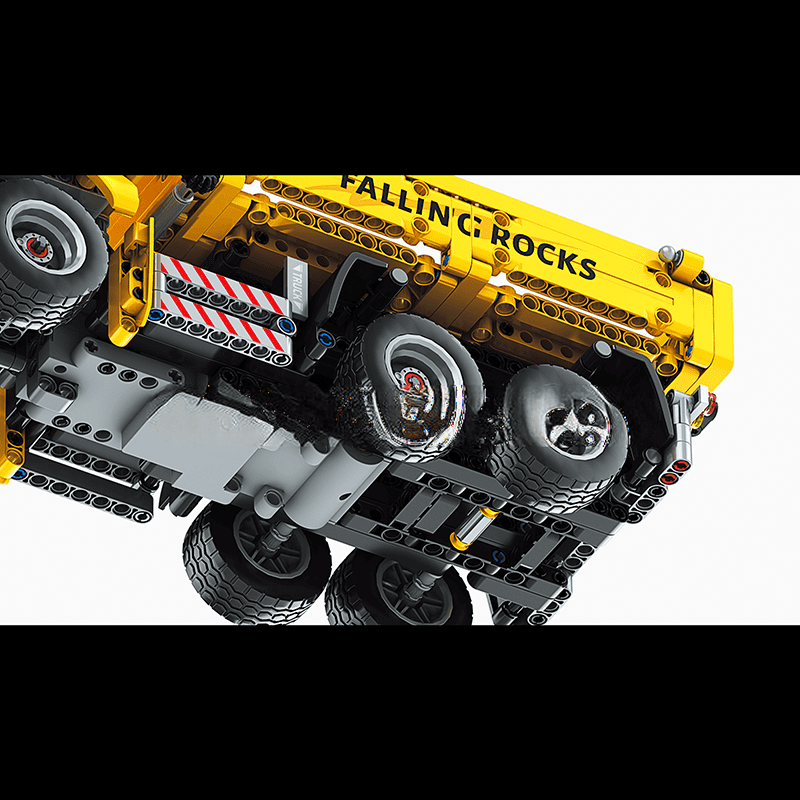 Remote Control Dump Truck Construction Kit by ActionFigureNow | 15025 Model Set with 1,012 Pieces Remote Control Dump Truck Construction Kit by ActionFigureNow | 15025 Model Set with 1,012 Pieces