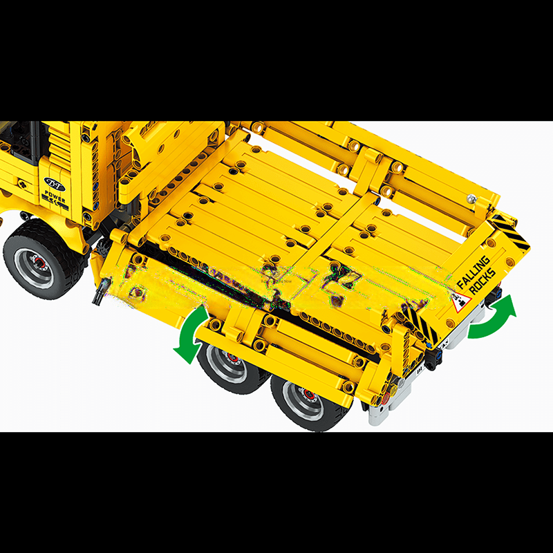 Remote Control Dump Truck Construction Kit by ActionFigureNow | 15025 Model Set with 1,012 Pieces Remote Control Dump Truck Construction Kit by ActionFigureNow | 15025 Model Set with 1,012 Pieces