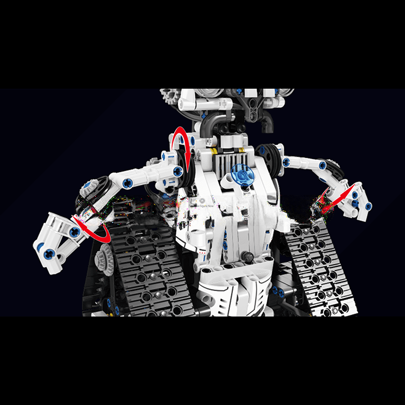 ActionFigureNow 15046 STEM-Compatible 3-in-1 Remote-Controlled Variety Robot Kit | 606-Piece Set ActionFigureNow 15046 STEM-Compatible 3-in-1 Remote-Controlled Variety Robot Kit | 606-Piece Set