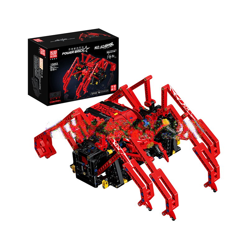 ActionFigureNow 15053 RC Spider Building Set | 818 Pieces Interactive Robot Toy ActionFigureNow 15053 RC Spider Building Set | 818 Pieces Interactive Robot Toy