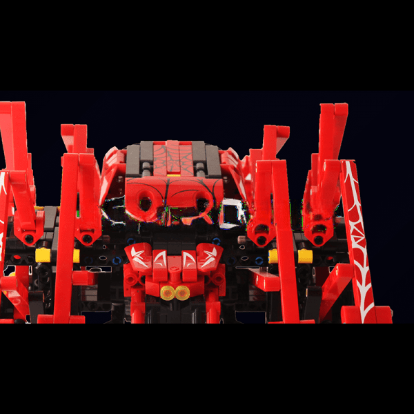ActionFigureNow 15053 RC Spider Building Set | 818 Pieces Interactive Robot Toy