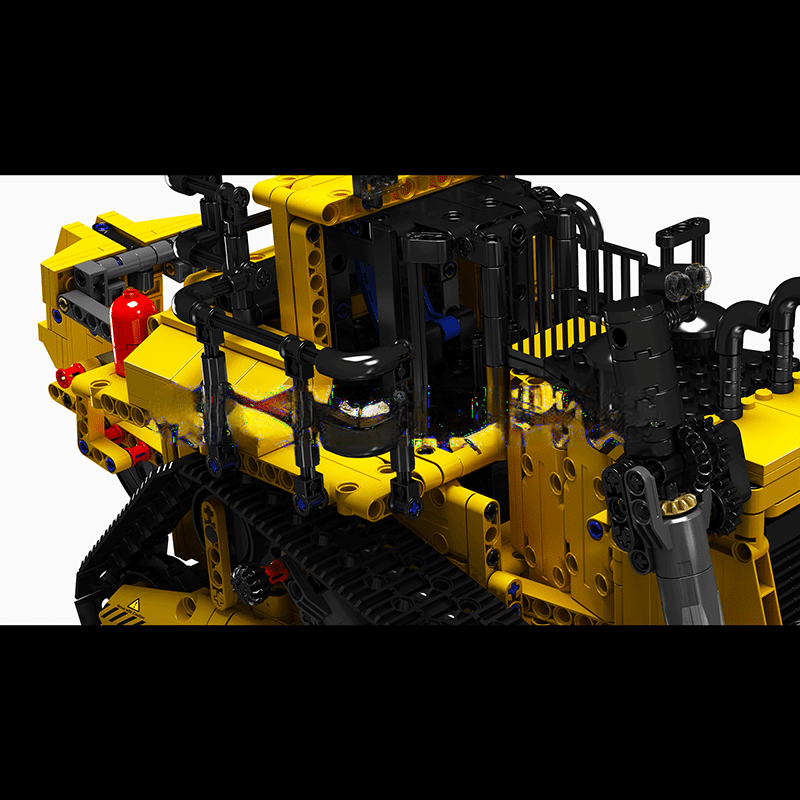 ActionFigureNow 15071 Remote Control D11 Bulldozer Building Block Kit - 1508 Pieces ActionFigureNow 15071 Remote Control D11 Bulldozer Building Block Kit - 1508 Pieces