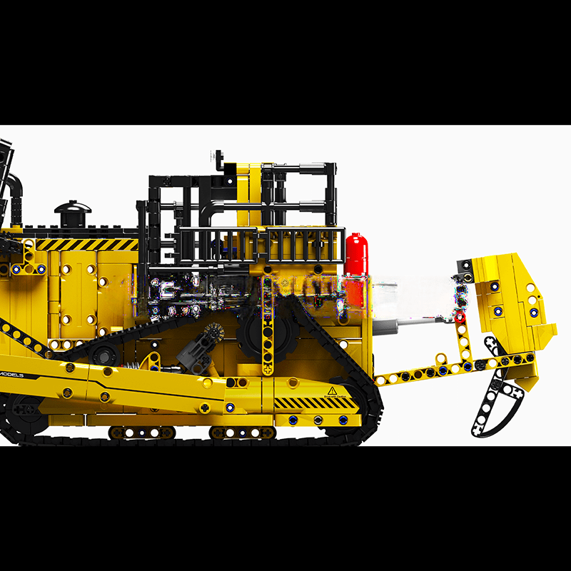 ActionFigureNow 15071 Remote Control D11 Bulldozer Building Block Kit - 1508 Pieces ActionFigureNow 15071 Remote Control D11 Bulldozer Building Block Kit - 1508 Pieces
