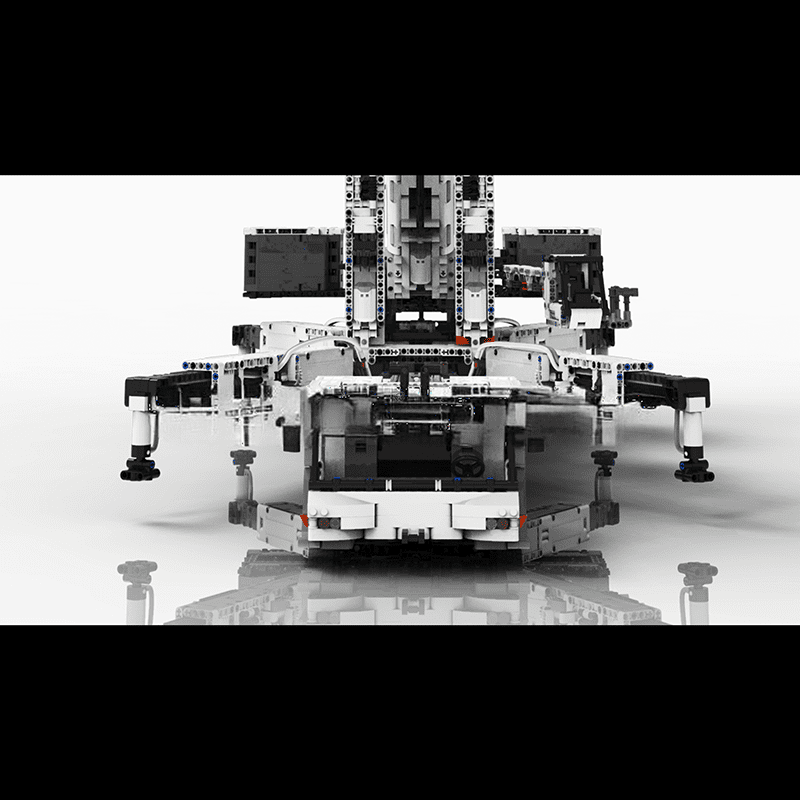 ActionFigureNow 17007 Liebherr LTM 11200 RC Mobile Crane Model Kit - 8506 Pieces ActionFigureNow 17007 Liebherr LTM 11200 RC Mobile Crane Model Kit - 8506 Pieces