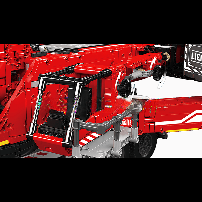ActionFigureNow 17007 Liebherr LTM 11200 RC Mobile Crane Model Kit - 8506 Pieces ActionFigureNow 17007 Liebherr LTM 11200 RC Mobile Crane Model Kit - 8506 Pieces