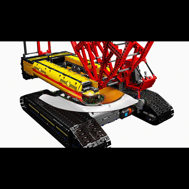 ActionFigureNow 17015 Liebherr LR13000 Heavy Duty Crane Building Kit | 4318 Pieces ActionFigureNow 17015 Liebherr LR13000 Heavy Duty Crane Building Kit | 4318 Pieces