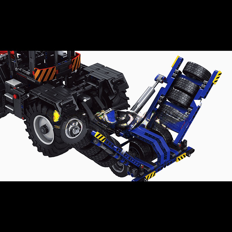 ActionFigureNow 17020 RC Tractor Construction Set - 2,716 Piece Building Block Model Kit ActionFigureNow 17020 RC Tractor Construction Set - 2,716 Piece Building Block Model Kit