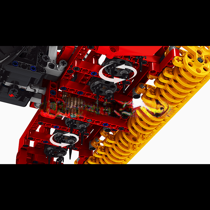 ActionFigureNow 17020 RC Tractor Construction Set - 2,716 Piece Building Block Model Kit ActionFigureNow 17020 RC Tractor Construction Set - 2,716 Piece Building Block Model Kit