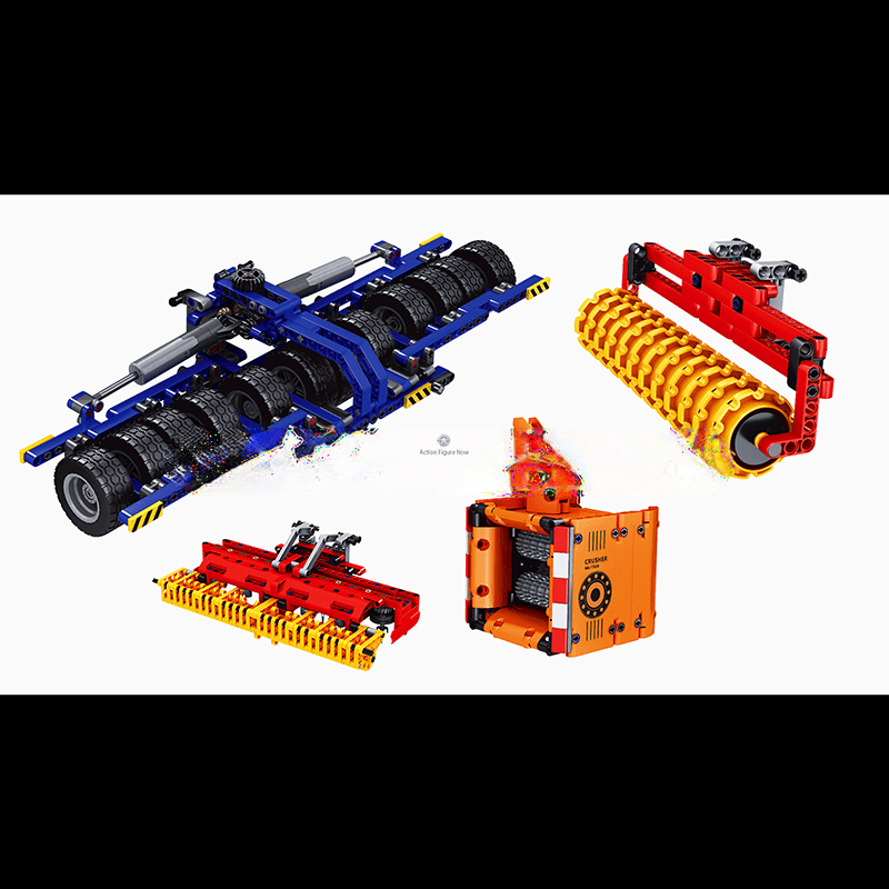 ActionFigureNow 17020 RC Tractor Construction Set - 2,716 Piece Building Block Model Kit ActionFigureNow 17020 RC Tractor Construction Set - 2,716 Piece Building Block Model Kit