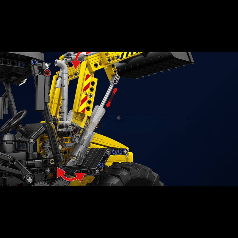 Remote-Controlled Backhoe Loader Building Kit by ActionFigureNow - 17036 Technic Set with 2,239 Pieces Remote-Controlled Backhoe Loader Building Kit by ActionFigureNow - 17036 Technic Set with 2,239 Pieces