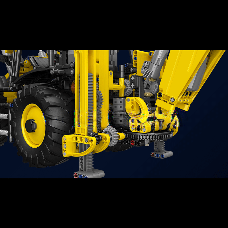 Remote-Controlled Backhoe Loader Building Kit by ActionFigureNow - 17036 Technic Set with 2,239 Pieces Remote-Controlled Backhoe Loader Building Kit by ActionFigureNow - 17036 Technic Set with 2,239 Pieces