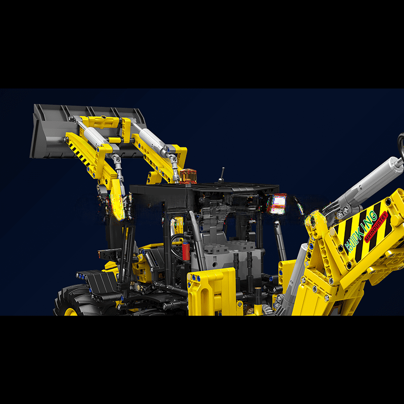 Remote-Controlled Backhoe Loader Building Kit by ActionFigureNow - 17036 Technic Set with 2,239 Pieces Remote-Controlled Backhoe Loader Building Kit by ActionFigureNow - 17036 Technic Set with 2,239 Pieces