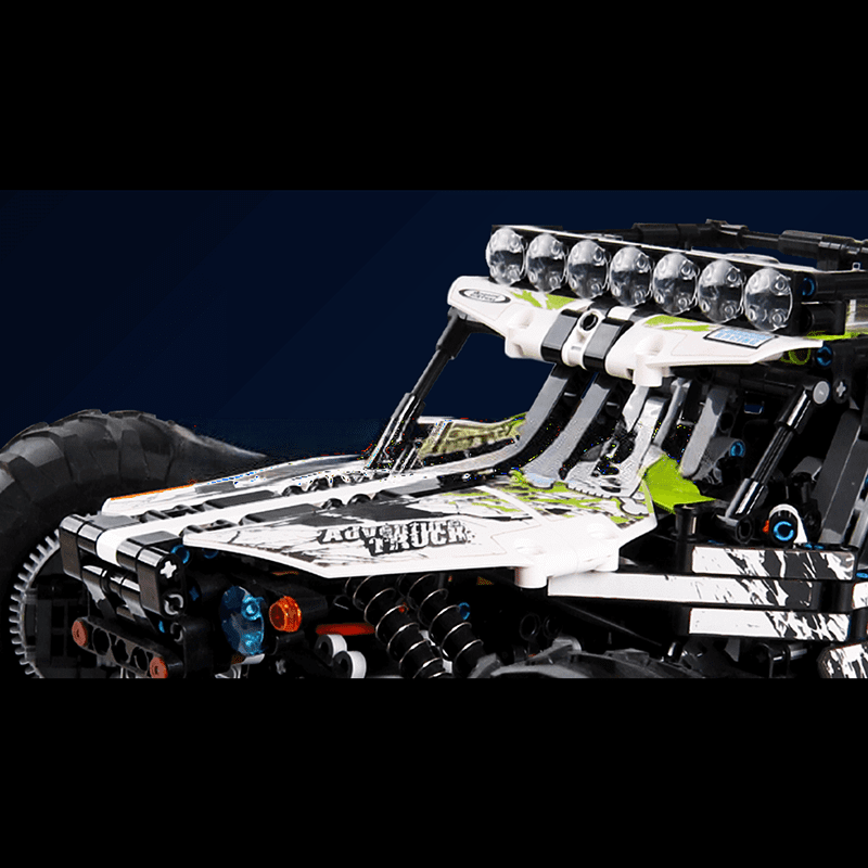 Green Hound RC Buggy Construction Set by ActionFigureNow | 18002 Model | 1,890 Piece Kit Green Hound RC Buggy Construction Set by ActionFigureNow | 18002 Model | 1,890 Piece Kit