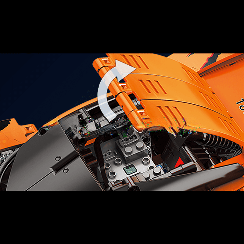 ActionFigureNow 18025 High-Speed RC Climbing Buggy | 405 Piece Building Kit ActionFigureNow 18025 High-Speed RC Climbing Buggy | 405 Piece Building Kit