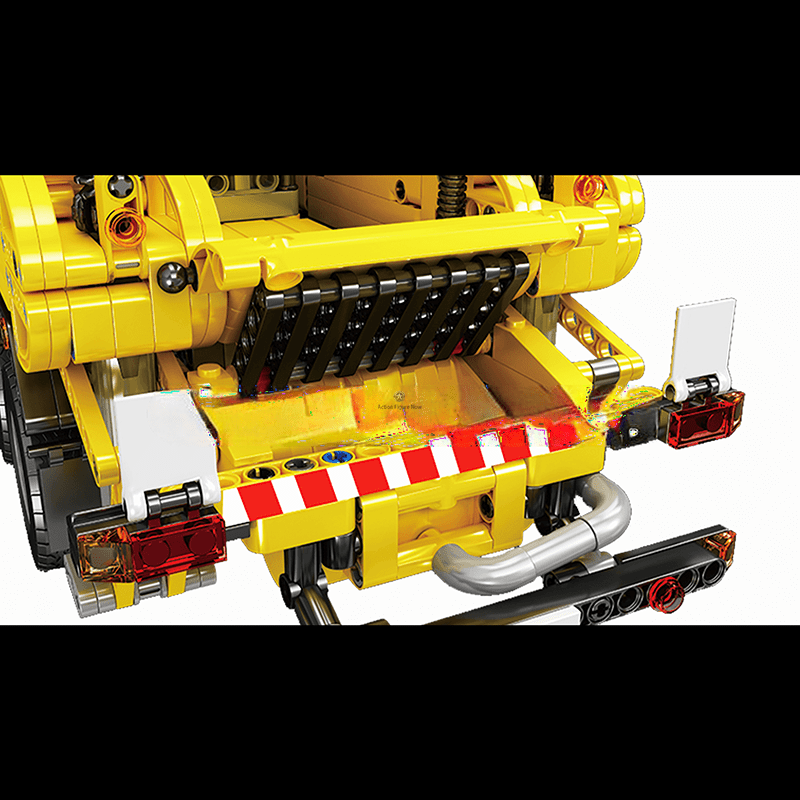 RC Pneumatic Concrete Mixer Truck Building Kit by ActionFigureNow - 4368 Pieces Model Set RC Pneumatic Concrete Mixer Truck Building Kit by ActionFigureNow - 4368 Pieces Model Set
