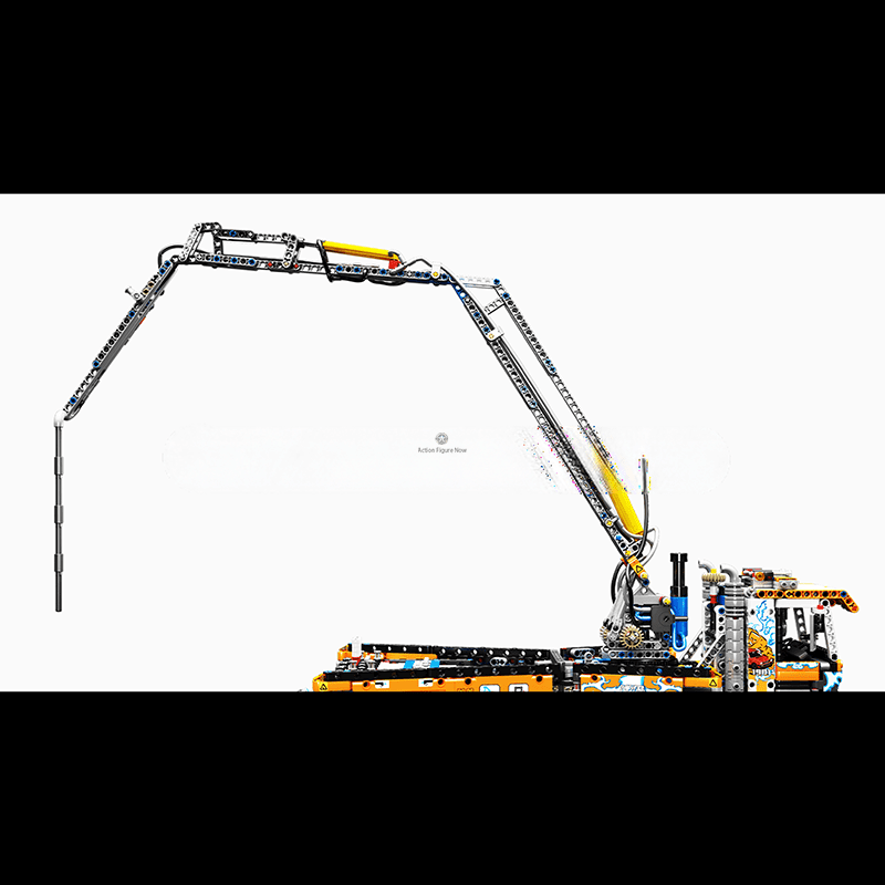 ActionFigureNow 19014 Pneumatic Concrete Mixer Pump Truck Building Set - 2098 Pieces ActionFigureNow 19014 Pneumatic Concrete Mixer Pump Truck Building Set - 2098 Pieces