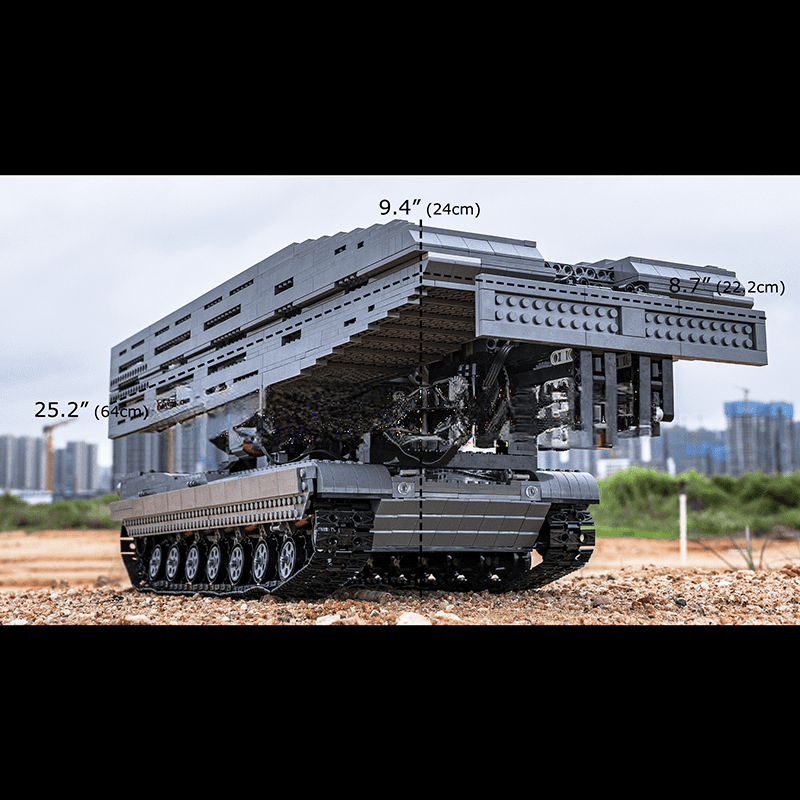 ActionFigureNow 20002 Remote-Controlled Military Assault Bridge Layer Building Set | 2,388 Pieces ActionFigureNow 20002 Remote-Controlled Military Assault Bridge Layer Building Set | 2,388 Pieces