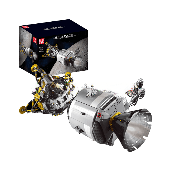 ActionFigureNow 21006 Apollo 11 Spacecraft Lego-Compatible Set | 7,106-Piece Galactic Building Kit