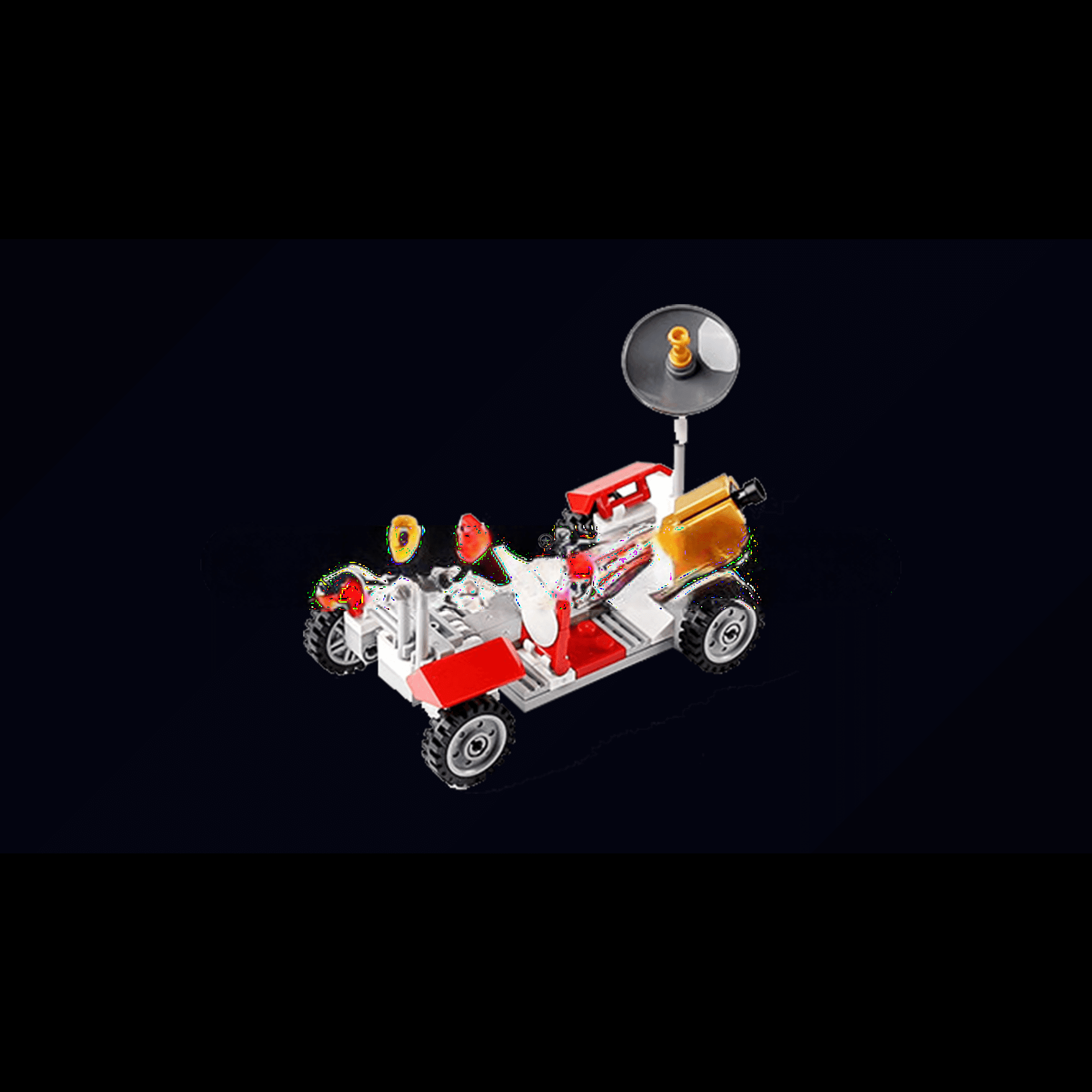 ActionFigureNow 21006 Apollo 11 Spacecraft Lego-Compatible Set | 7,106-Piece Galactic Building Kit ActionFigureNow 21006 Apollo 11 Spacecraft Lego-Compatible Set | 7,106-Piece Galactic Building Kit