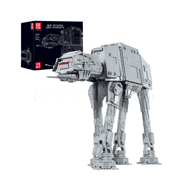 ActionFigureNow 21015 Advanced AT-AT Walker Terrain Armored Transport Lego-like Kit | 6,919 Piece Building Set