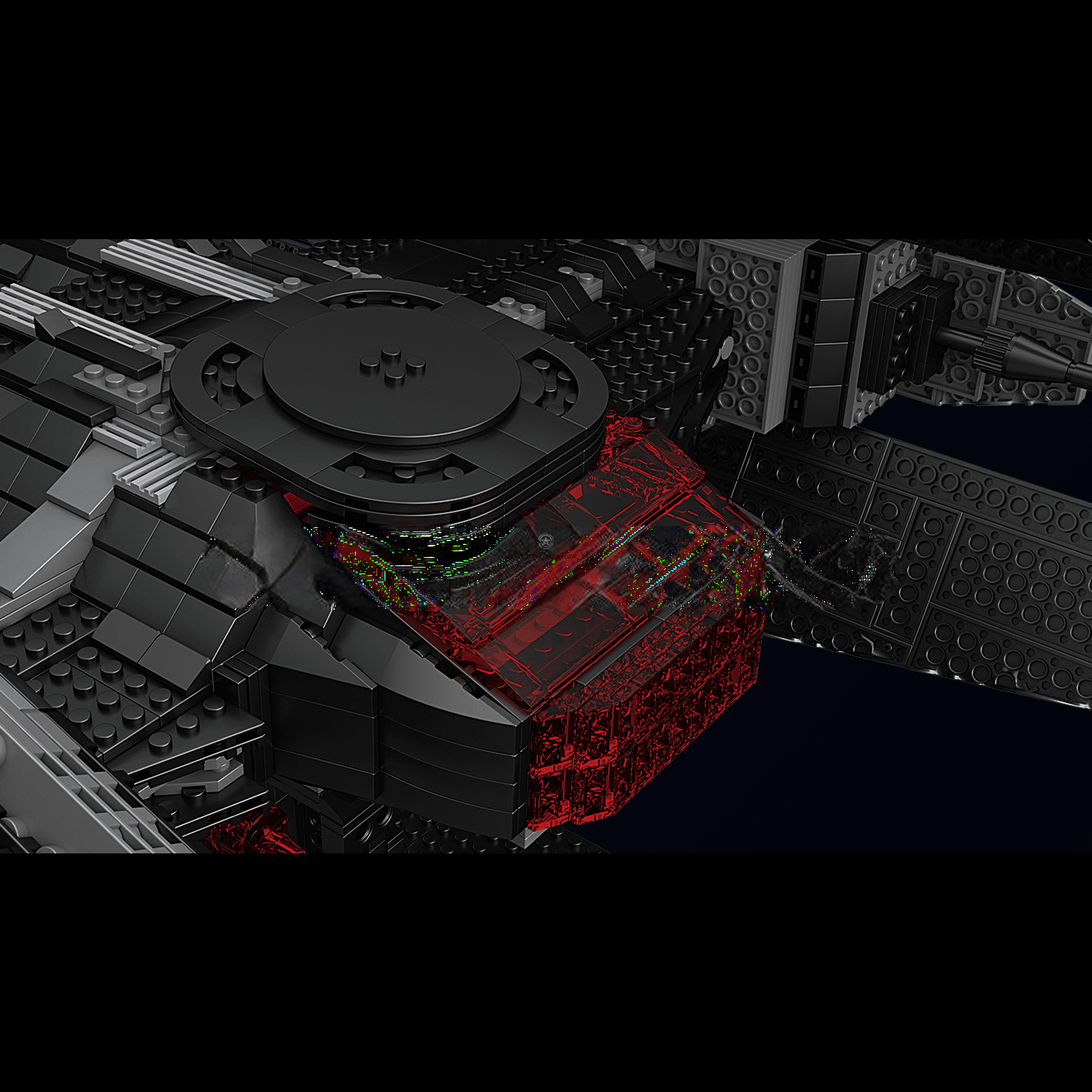 Building Set Model 21025 Kylo Ren's TIE Fighter by ActionFigureNow | 3,758 Pieces Kit Space Wars Collection Building Set Model 21025 Kylo Ren's TIE Fighter by ActionFigureNow | 3,758 Pieces Kit Space Wars Collection