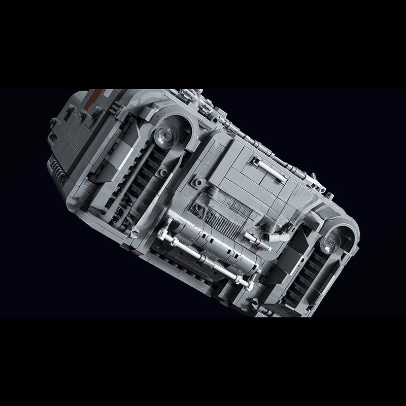 3,018-Piece ActionFigureNow 21061 Large A-A4B Landspeeder Spaceship Building Kit - Space Wars Collection 3,018-Piece ActionFigureNow 21061 Large A-A4B Landspeeder Spaceship Building Kit - Space Wars Collection