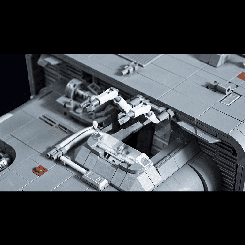 3,018-Piece ActionFigureNow 21061 Large A-A4B Landspeeder Spaceship Building Kit - Space Wars Collection 3,018-Piece ActionFigureNow 21061 Large A-A4B Landspeeder Spaceship Building Kit - Space Wars Collection