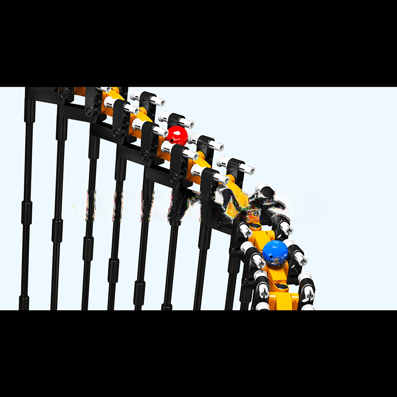 ActionFigureNow 26008 - 1508 Piece GBC Harp Track Construction Kit ActionFigureNow 26008 - 1508 Piece GBC Harp Track Construction Kit