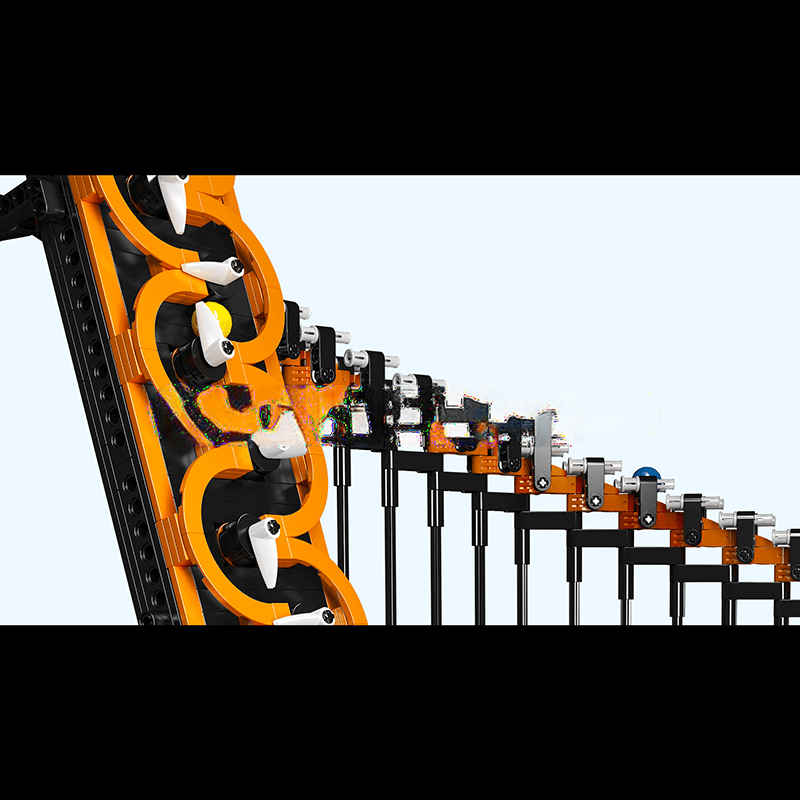 ActionFigureNow 26008 - 1508 Piece GBC Harp Track Construction Kit ActionFigureNow 26008 - 1508 Piece GBC Harp Track Construction Kit