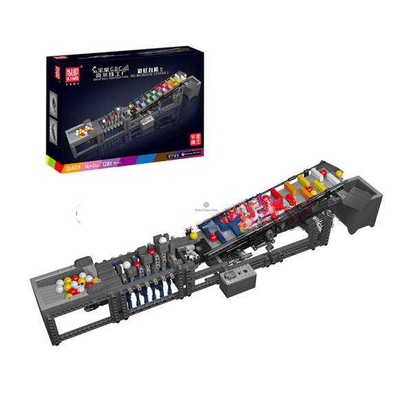 ActionFigureNow 26009 - 1,281 Piece Motorized Rainbow Stepper II Construction Toy Set