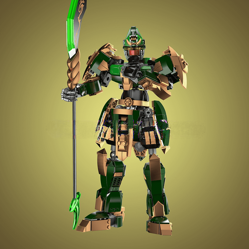 ActionFigureNow 93002: Guan Yu Historic Legend Building Set (744 Pieces) | Collector's Edition ActionFigureNow 93002: Guan Yu Historic Legend Building Set (744 Pieces) | Collector's Edition