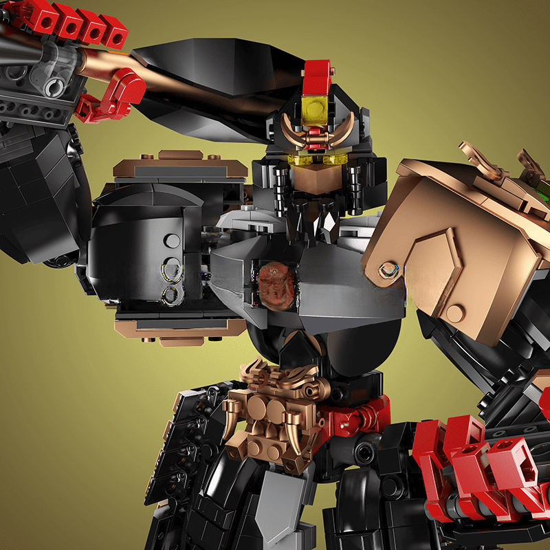 ActionFigureNow 93004 Building Kit - 920 Piece Legendary Zhang Fei General Set ActionFigureNow 93004 Building Kit - 920 Piece Legendary Zhang Fei General Set
