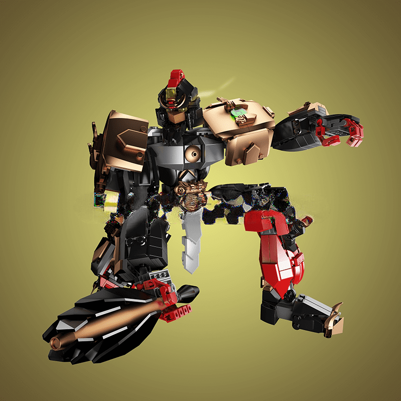 ActionFigureNow 93004 Building Kit - 920 Piece Legendary Zhang Fei General Set ActionFigureNow 93004 Building Kit - 920 Piece Legendary Zhang Fei General Set