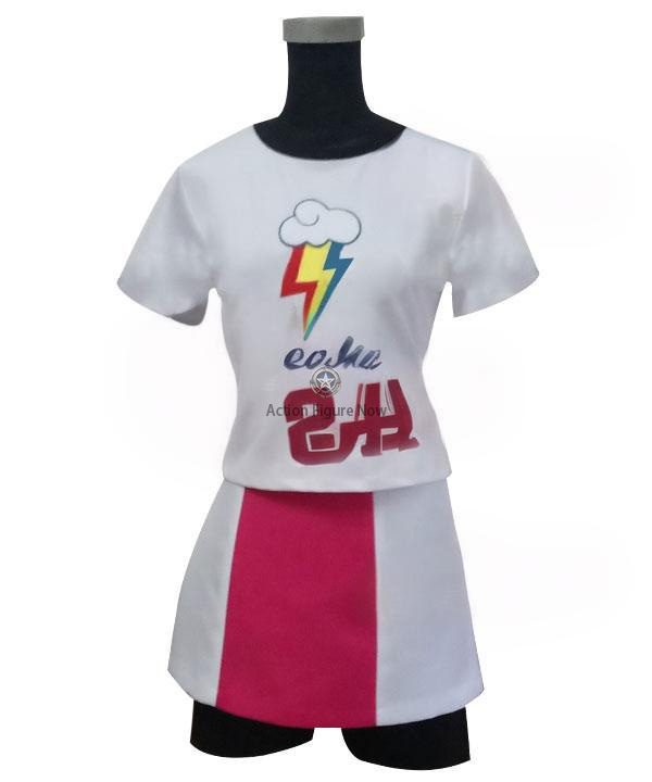 Equestria Girls Rainbow Dash Cosplay Costume