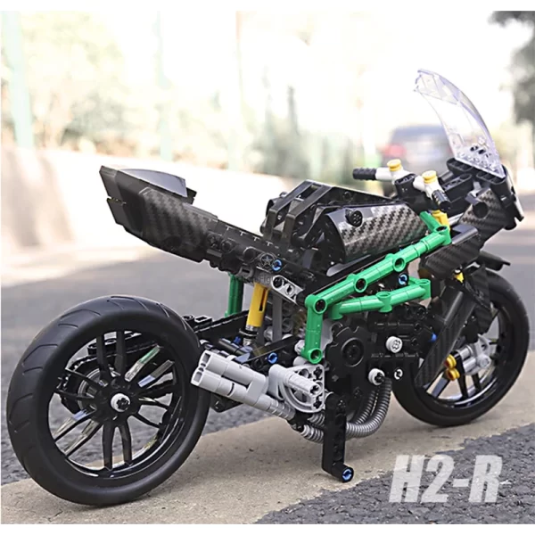 986Pcs Hyperbike Motorcycle Building Block Set