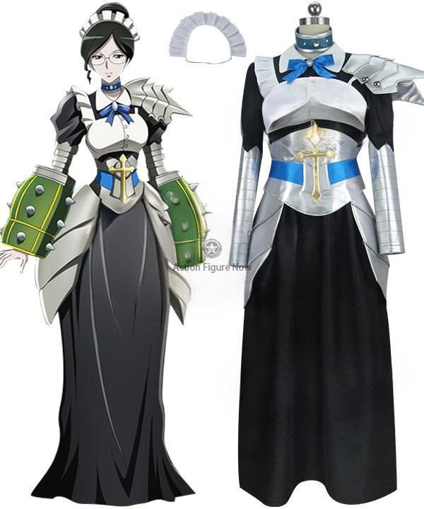 Overlord II Alpha V2 Yuri Cosplay Costume Overlord II Alpha V2 Yuri Cosplay Costume