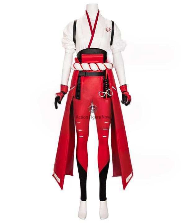 Overwatch 2 Kiriko Halloween Costume for Cosplay, Halloween, and Game Parties Overwatch 2 Kiriko Halloween Costume for Cosplay, Halloween, and Game Parties