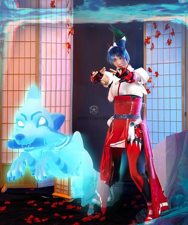Overwatch 2 Kiriko Halloween Costume for Cosplay, Halloween, and Game Parties Overwatch 2 Kiriko Halloween Costume for Cosplay, Halloween, and Game Parties