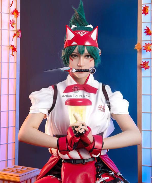Overwatch 2 Kiriko Halloween Costume for Cosplay, Halloween, and Game Parties Overwatch 2 Kiriko Halloween Costume for Cosplay, Halloween, and Game Parties
