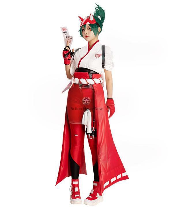 Overwatch 2 Kiriko Halloween Costume for Cosplay, Halloween, and Game Parties Overwatch 2 Kiriko Halloween Costume for Cosplay, Halloween, and Game Parties