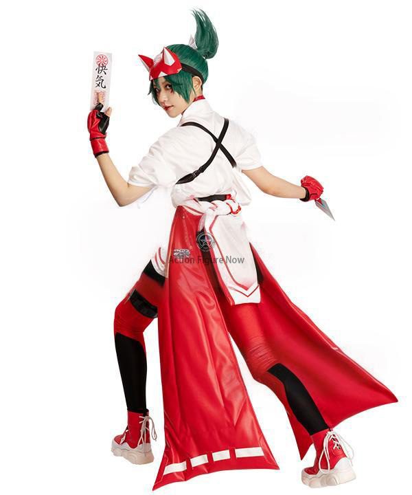 Overwatch 2 Kiriko Halloween Costume for Cosplay, Halloween, and Game Parties Overwatch 2 Kiriko Halloween Costume for Cosplay, Halloween, and Game Parties