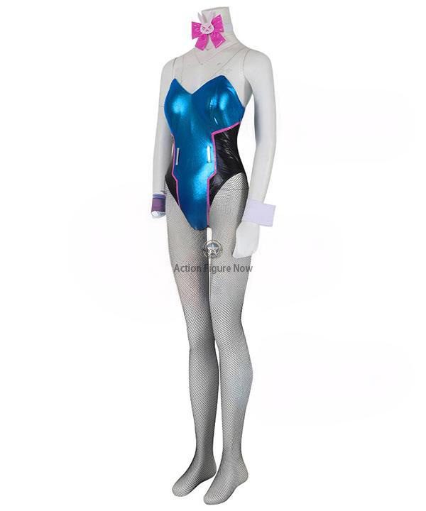 D.Va Playboy Bunny Cosplay Costume from Overwatch